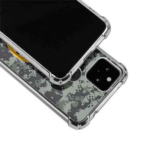 NHL Boston Bruins Camo Google Pixel 4a 5G Clear Case