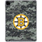 NHL Boston Bruins Camo iPad Pro 12.9in (2020) Clear Case