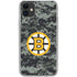 NHL Boston Bruins Camo iPhone 11 Clear Case