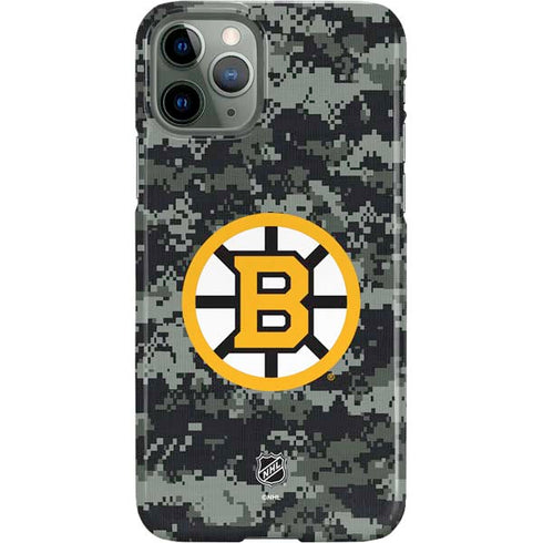 NHL Boston Bruins Camo iPhone 11 Pro Lite Case