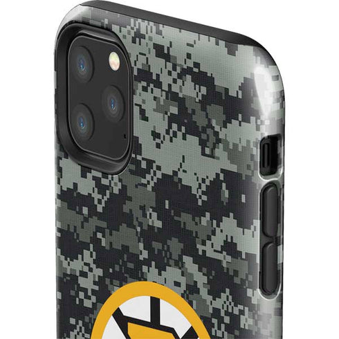 NHL Boston Bruins Camo iPhone 11 Pro Max Impact Case