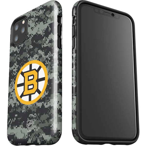 NHL Boston Bruins Camo iPhone 11 Pro Max Impact Case