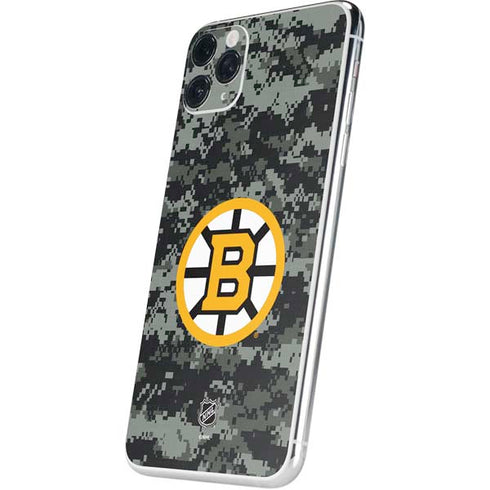NHL Boston Bruins Camo iPhone 11 Pro Max Skin