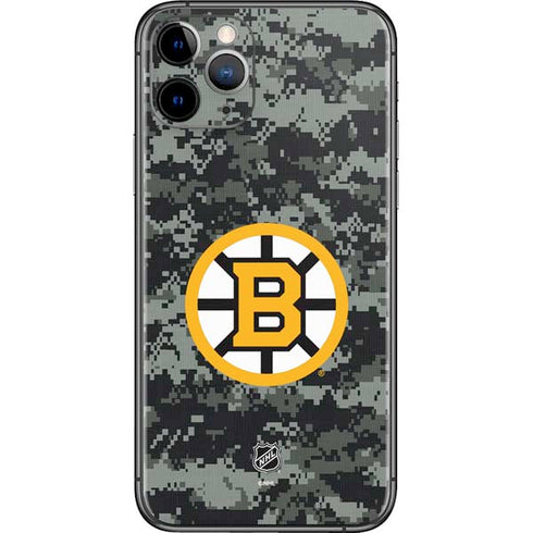 NHL Boston Bruins Camo iPhone 11 Pro Skin