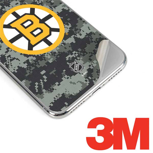NHL Boston Bruins Camo iPhone 11 Pro Skin