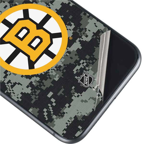 NHL Boston Bruins Camo iPhone 11 Skin