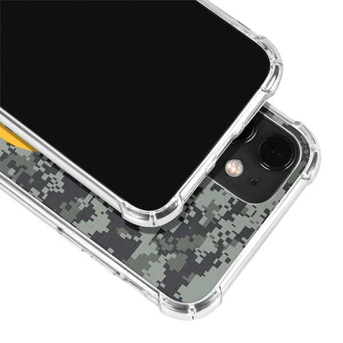NHL Boston Bruins Camo iPhone 12 Clear Case