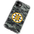 NHL Boston Bruins Camo iPhone 12 Clear Case