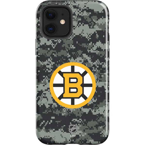 NHL Boston Bruins Camo iPhone 12 Impact Case