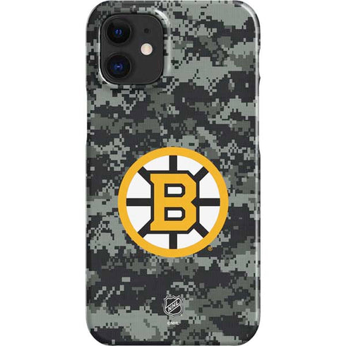 NHL Boston Bruins Camo iPhone 12 Mini Lite Case