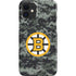 NHL Boston Bruins Camo iPhone 12 Mini Lite Case