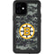 NHL Boston Bruins Camo iPhone 12 Mini Waterproof Case