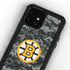 NHL Boston Bruins Camo iPhone 12 Mini Waterproof Case