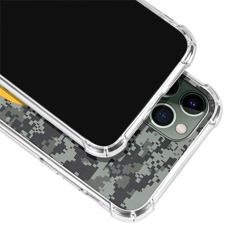 NHL Boston Bruins Camo iPhone 12 Pro Max Clear Case