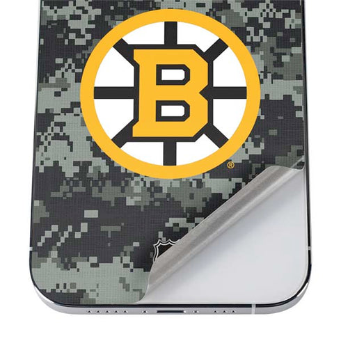 NHL Boston Bruins Camo iPhone 12 Pro Max Skin