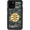NHL Boston Bruins Camo iPhone 12 Pro Waterproof Case