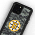 NHL Boston Bruins Camo iPhone 12 Pro Waterproof Case