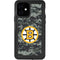 NHL Boston Bruins Camo iPhone 12 Waterproof Case