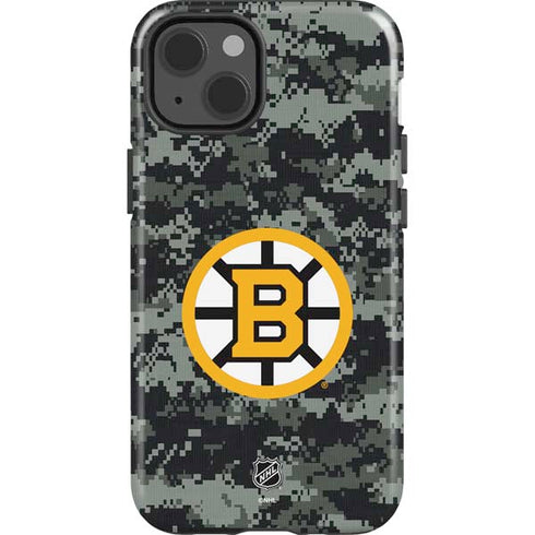 NHL Boston Bruins Camo iPhone 13 Impact Case