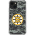 NHL Boston Bruins Camo iPhone 13 Mini Clear Case