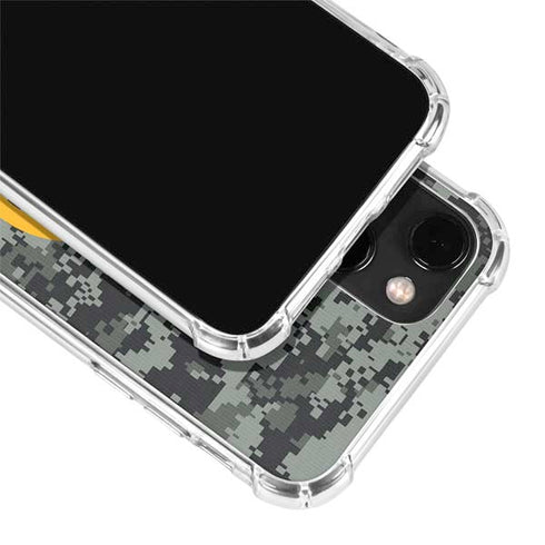 NHL Boston Bruins Camo iPhone 13 Mini Clear Case