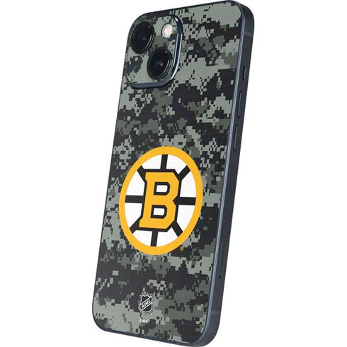 NHL Boston Bruins Camo iPhone 13 Mini Skin