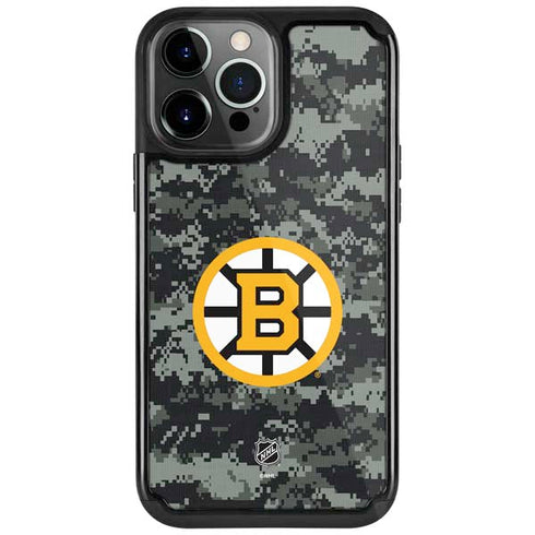 NHL Boston Bruins Camo iPhone 13 Pro Cargo Case