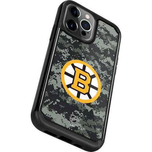 NHL Boston Bruins Camo iPhone 13 Pro Cargo Case