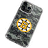 NHL Boston Bruins Camo iPhone 13 Pro Clear Case