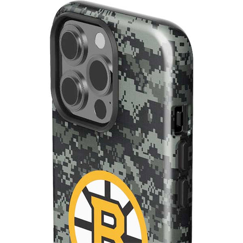 NHL Boston Bruins Camo iPhone 13 Pro Impact Case
