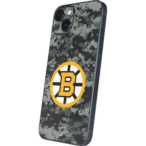NHL Boston Bruins Camo iPhone 13 Skin