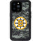 NHL Boston Bruins Camo iPhone 14 Pro Max Waterproof Case