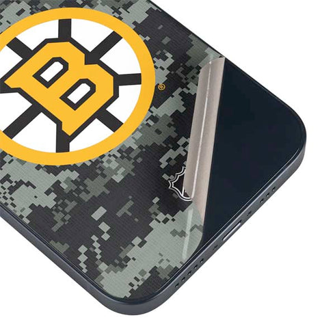 NHL Boston Bruins Camo iPhone 14 Skin