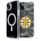 NHL Boston Bruins Camo iPhone 15 MagSafe Case