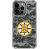 NHL Boston Bruins Camo iPhone 15 Pro Max Clear Case