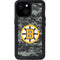 NHL Boston Bruins Camo iPhone 15 Waterproof Case