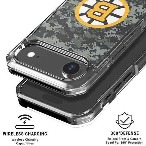 NHL Boston Bruins Camo iPhone 17 Air MagSafe Case