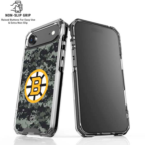 NHL Boston Bruins Camo iPhone 17 Air MagSafe Case