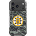 NHL Boston Bruins Camo iPhone 17 Pro Clear Case