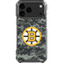 NHL Boston Bruins Camo iPhone 17 Pro Max Clear Case