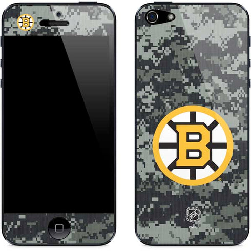 NHL Boston Bruins Camo iPhone 5/5s/5SE Skin
