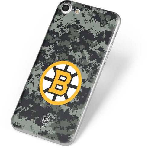 NHL Boston Bruins Camo iPhone 7 Skin