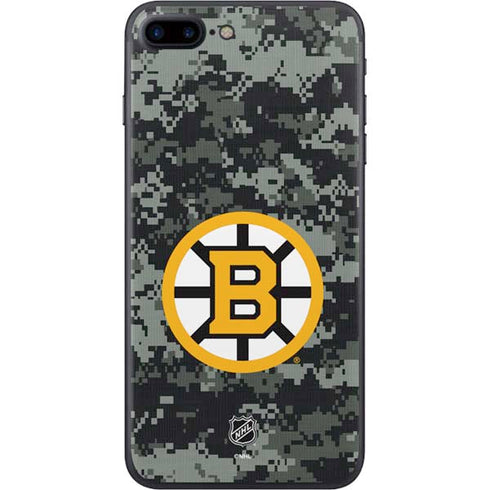 NHL Boston Bruins Camo iPhone 8 Plus Skin