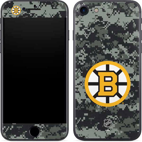 NHL Boston Bruins Camo iPhone 8 Skin