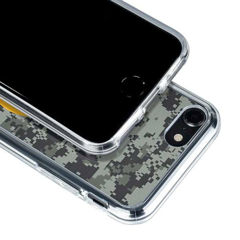 NHL Boston Bruins Camo iPhone SE (2nd & 3rd Gen) Clear Case