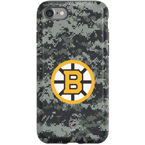 NHL Boston Bruins Camo iPhone SE (2nd & 3rd Gen) Pro Case