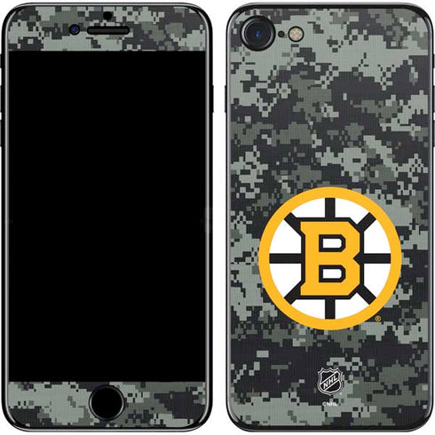 NHL Boston Bruins Camo iPhone SE (2nd & 3rd Gen) Skin