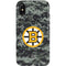 NHL Boston Bruins Camo iPhone X Pro Case