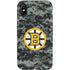 NHL Boston Bruins Camo iPhone X Pro Case