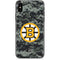 NHL Boston Bruins Camo iPhone X Skin